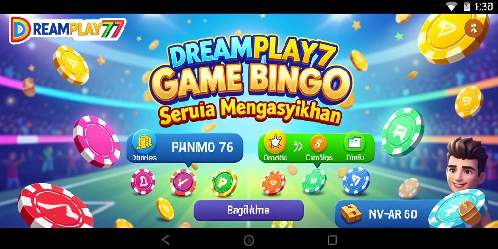 Tampilan gameplay seru di DREAMPLAY77, nikmati keseruan Bingo.