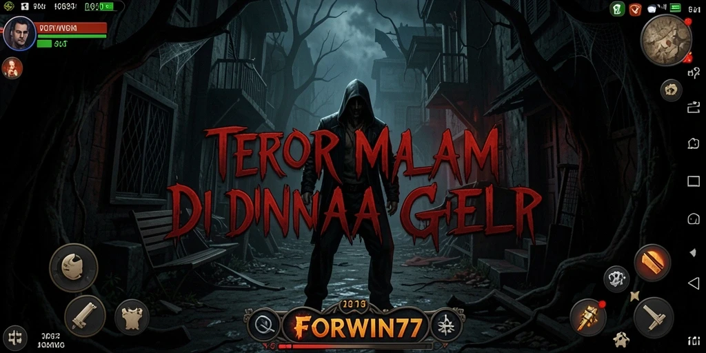 Screenshot gameplay Horror menampilkan atmosfer mencekam dan visuals menakutkan.