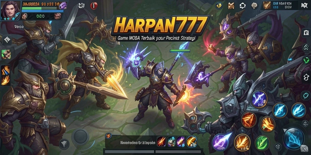 Tampilan gameplay seru dan mendebarkan di HARAPAN777.