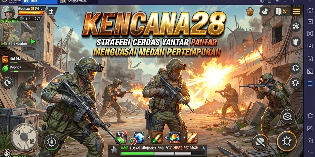 Screenshot gameplay KENCANA28 menampilkan aksi strategi mendebarkan.