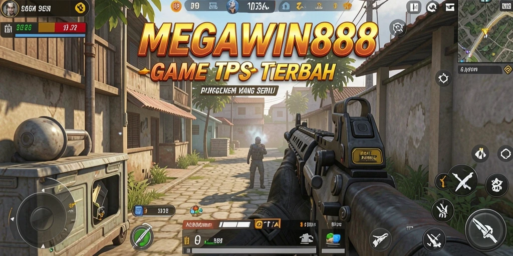 Tampilan gameplay seru di MEGAWIN888 dengan aksi TPS yang mendebarkan.