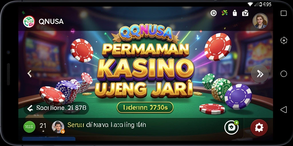 Tampilan gameplay menarik dari QQNUSA yang menghadirkan pengalaman Kasino terbaik.
