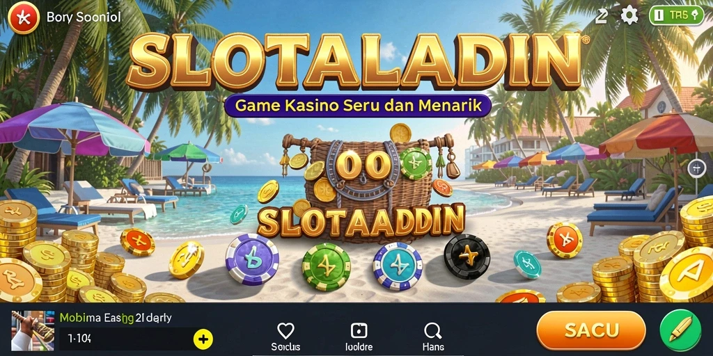 Gameplay menarik dan seru di SLOTALADIN dengan grafis menakjubkan.