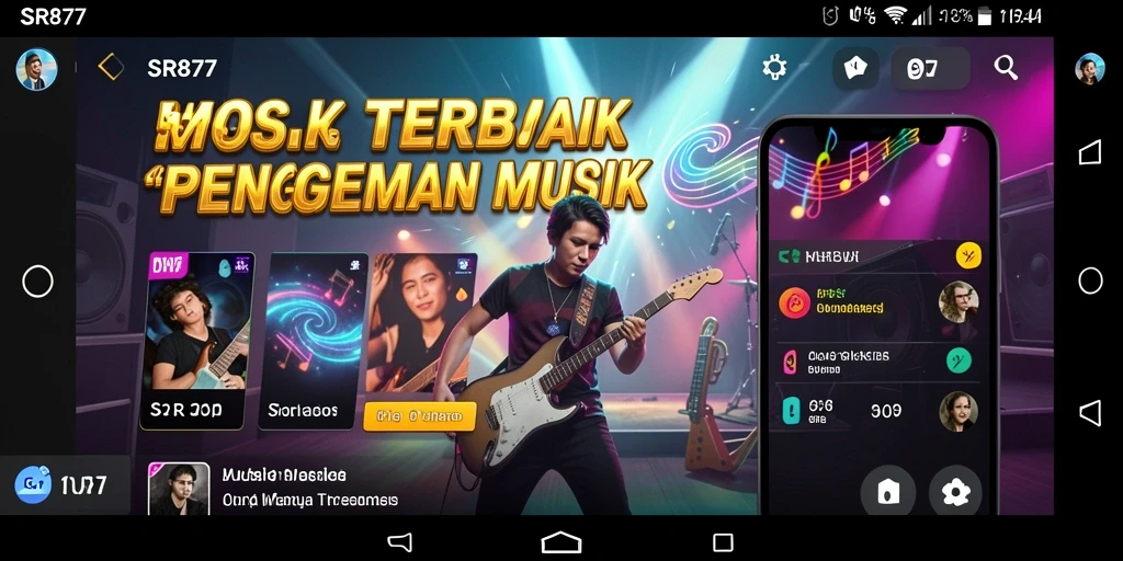 Tampilan gameplay SR877 yang penuh warna dan menarik.