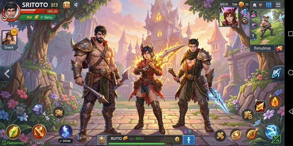 Tampilan gameplay RPG yang mendebarkan dan imersif di SRITOTO.