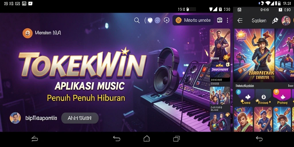Gameplay seru dan interaktif dari TOKEKWIN di layar.