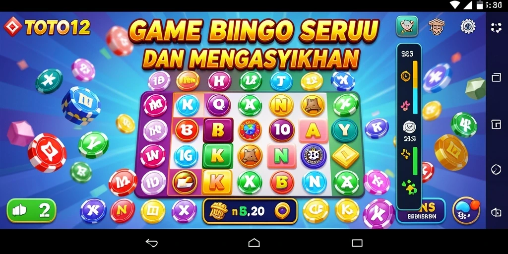 Tampilan gameplay seru dengan banyak pemain bermain Bingo di TOTO12.