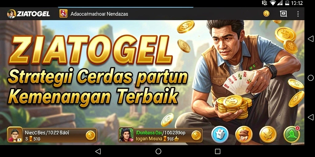 Tampilan gameplay menegangkan di ZIATOGEL dengan strategi mendalam.