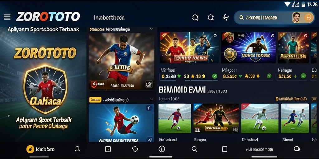 Screenshot gameplay ZOROTOTO menampilkan aksi taruhan langsung yang mendebarkan.